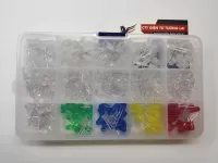 Hộp LED 5mm Tổng Hợp 15 Loại 300 Con